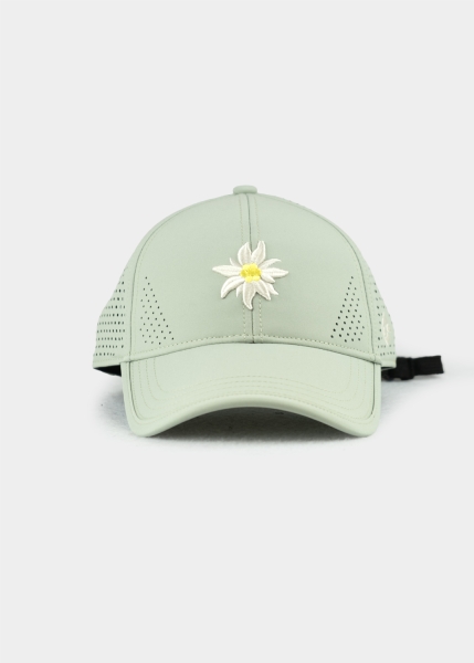 Cap "Edelweiß Outdoor v2" - lindgrün (Curved)